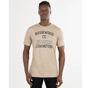 Travis Mathew Bushwood CC 1980 Caddy Day Golf Tournament Champion Tee Men's M